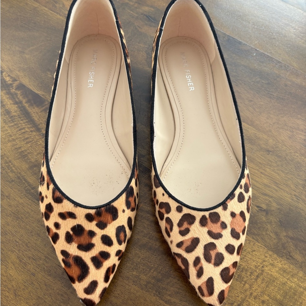 Marc Fisher Leopard Print Women's Flats